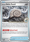 2023 Pokemon: SV: Scarlet & Violet 151 (MEW) - Antique Helix Fossil (#153/165, Common) (, Near Mint)