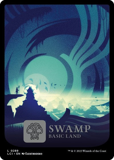 2023 Magic: The Gathering: The Lost Caverns of Ixalan (LCI) - Swamp 0289 (#289, Land)