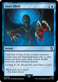 2023 Magic: The Gathering: Universes Beyond: Doctor Who (WHO) - Dont Blink (#40, Uncommon) (, Near Mint)