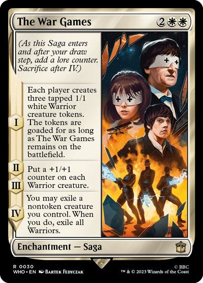 2023 Magic: The Gathering: Universes Beyond: Doctor Who (WHO) - The War Games (#30, Rare) (, Near Mint)