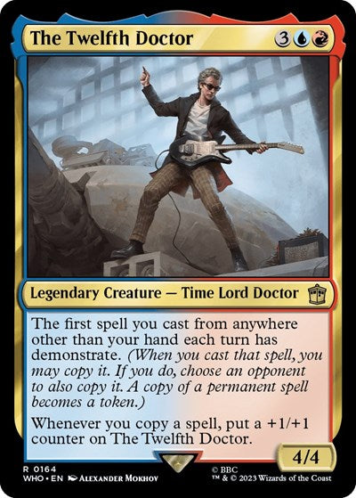 2023 Magic: The Gathering: Universes Beyond: Doctor Who (WHO) - The Twelfth Doctor (#164, Rare) (, Near Mint)