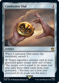 2023 Magic: The Gathering: Universes Beyond: Doctor Who (WHO) - Confession Dial (#173, Rare) (, Near Mint)
