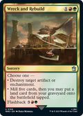 2023 Magic: The Gathering: Universes Beyond: Doctor Who (WHO) - Wreck and Rebuild (#169, Uncommon) (, Near Mint)