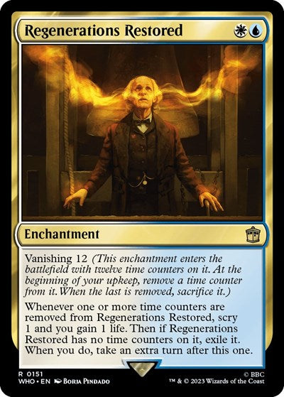 2023 Magic: The Gathering: Universes Beyond: Doctor Who (WHO) - Regenerations Restored (#151, Rare) (, Near Mint)