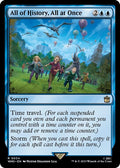 2023 Magic: The Gathering: Universes Beyond: Doctor Who (WHO) - All of History All at Once (#34, Rare) (, Near Mint)