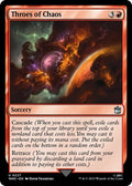 2023 Magic: The Gathering: Universes Beyond: Doctor Who (WHO) - Throes of Chaos (#227, Uncommon) (, Near Mint)