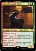 2023 Magic: The Gathering: Universes Beyond: Doctor Who (WHO) - Strax Sontaran Nurse (#160, Rare) (, Near Mint)