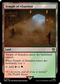 2023 Magic: The Gathering: Universes Beyond: Doctor Who (WHO) - Temple of Abandon (#313, Rare) (, Near Mint)