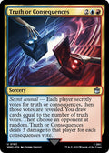 2023 Magic: The Gathering: Universes Beyond: Doctor Who (WHO) - Truth or Consequences (#163, Uncommon) (, Near Mint)