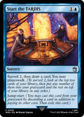 2023 Magic: The Gathering: Universes Beyond: Doctor Who (WHO) - Start the TARDIS (#56, Uncommon) (, Near Mint)