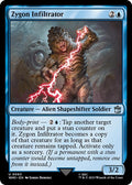 2023 Magic: The Gathering: Universes Beyond: Doctor Who (WHO) - Zygon Infiltrator (#63, Uncommon) (, Near Mint)
