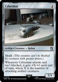 2023 Magic: The Gathering: Universes Beyond: Doctor Who (WHO) - Cybermat (#175, Uncommon) (, Near Mint)