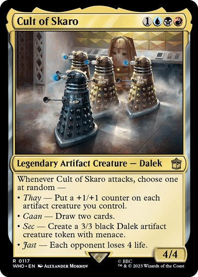 2023 Magic: The Gathering: Universes Beyond: Doctor Who (WHO) - Cult of Skaro (#117, Rare) (, Near Mint)