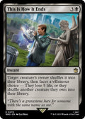 2023 Magic: The Gathering: Universes Beyond: Doctor Who (WHO) - This Is How It Ends (#70, Rare) (, Near Mint)