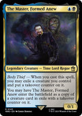 2023 Magic: The Gathering: Universes Beyond: Doctor Who (WHO) - The Master Formed Anew (#143, Rare) (, Near Mint)