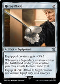 2023 Magic: The Gathering: Universes Beyond: Doctor Who (WHO) - Heros Blade (#241, Uncommon) (, Near Mint)