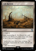 2023 Magic: The Gathering: Universes Beyond: Doctor Who (WHO) - Ash Barrens (#257, Uncommon) (, Near Mint)