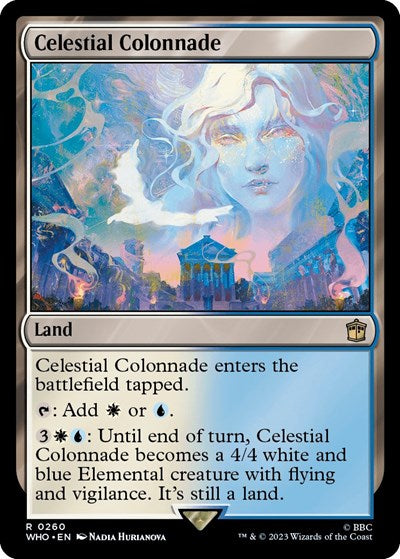 2023 Magic: The Gathering: Universes Beyond: Doctor Who (WHO) - Celestial Colonnade (#260, Rare) (, Near Mint)