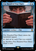 2023 Magic: The Gathering: Universes Beyond: Doctor Who (WHO) - Five Hundred Year Diary (#42, Rare) (, Near Mint)