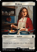 2023 Magic: The Gathering: Universes Beyond: Doctor Who (WHO) - Human 0005 Alien Insect Double Sided Token (#5 // 19, T) (Foil, Near Mint)