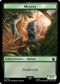 2023 Magic: The Gathering: Universes Beyond: Doctor Who (WHO) - Mutant Alien Insect Double Sided Token (#18 // 19, T) (, Near Mint)