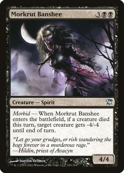 2011 Magic: The Gathering: Innistrad (ISD) - Morkrut Banshee (#110, Uncommon) (, Near Mint)