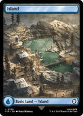 2024 Magic: The Gathering: Universes Beyond: Fallout (PIP) - Island 0320 (#320, Land) (, Near Mint)