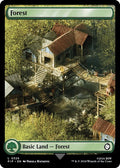 2024 Magic: The Gathering: Universes Beyond: Fallout (PIP) - Forest 0326 (#326, Land) (, Near Mint)