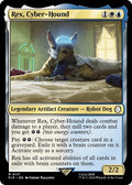 2024 Magic: The Gathering: Universes Beyond: Fallout (PIP) - Rex Cyber Hound (#117, Rare) (, Near Mint)