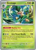 2023 Pokemon: SV04: Paradox Rift (PAR) - Simisage (#005/182, Uncommon) (, Near Mint)
