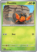 2023 Pokemon: SV04: Paradox Rift (PAR) - Dwebble (#006/182, Common) (, Near Mint)