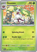 2023 Pokemon: SV04: Paradox Rift (PAR) - Steenee (#009/182, Uncommon) (, Near Mint)