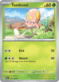 2023 Pokemon: SV04: Paradox Rift (PAR) - Toedscool 016 182 (#016/182, Common) (, Near Mint)