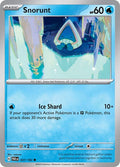 2023 Pokemon: SV04: Paradox Rift (PAR) - Snorunt 037 182 (#037/182, Common) (, Near Mint)