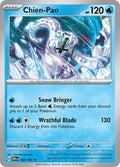 2023 Pokemon: SV04: Paradox Rift (PAR) - Chien Pao (#057/182, Rare) (Holofoil, Near Mint)