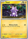 2023 Pokemon: SV04: Paradox Rift (PAR) - Toxel (#069/182, Common) (, Near Mint)