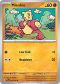 2023 Pokemon: SV04: Paradox Rift (PAR) - Mienfoo (#096/182, Common) (, Near Mint)