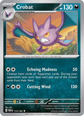 2023 Pokemon: SV04: Paradox Rift (PAR) - Crobat (#112/182, Uncommon) (, Near Mint)