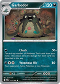 2023 Pokemon: SV04: Paradox Rift (PAR) - Garbodor 117 182 (#117/182, Uncommon) (, Near Mint)