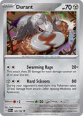2023 Pokemon: SV04: Paradox Rift (PAR) - Durant (#129/182, Uncommon) (, Near Mint)