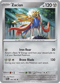 2023 Pokemon: SV04: Paradox Rift (PAR) - Zacian (#136/182, Rare) (Reverse Holofoil, Near Mint)