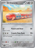 2023 Pokemon: SV04: Paradox Rift (PAR) - Orthworm (#138/182, Uncommon) (, Near Mint)