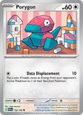2023 Pokemon: SV04: Paradox Rift (PAR) - Porygon (#142/182, Common) (, Near Mint)