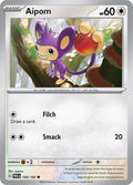 2023 Pokemon: SV04: Paradox Rift (PAR) - Aipom 145 182 (#145/182, Common) (, Near Mint)