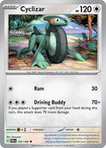 2023 Pokemon: SV04: Paradox Rift (PAR) - Cyclizar 157 182 (#157/182, Uncommon) (, Near Mint)