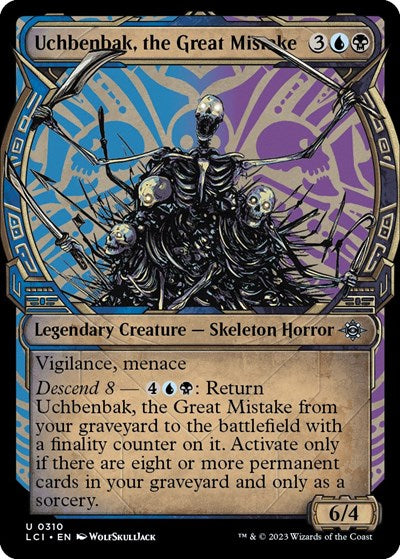 2023 Magic: The Gathering: The Lost Caverns of Ixalan (LCI) - Uchbenbak the Great Mistake Showcase (#310, Uncommon) (, Near Mint)