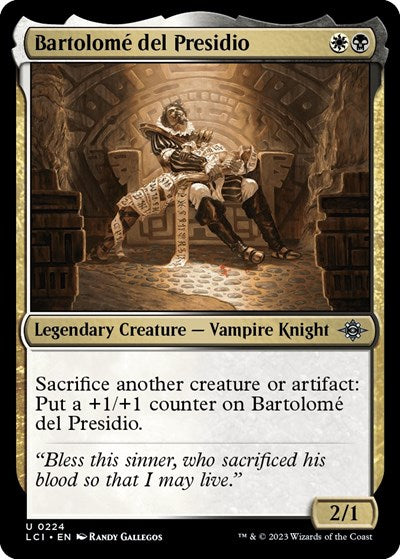2023 Magic: The Gathering: The Lost Caverns of Ixalan (LCI) - Bartolome del Presidio (#224, Uncommon)