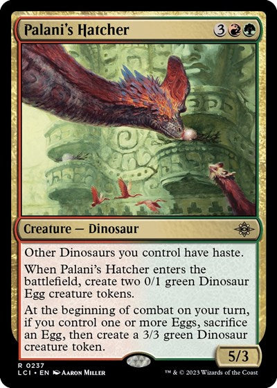 2023 Magic: The Gathering: The Lost Caverns of Ixalan (LCI) - Palanis Hatcher (#237, Rare) (, Near Mint)
