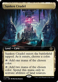 2023 Magic: The Gathering: The Lost Caverns of Ixalan (LCI) - Sunken Citadel Extended Art (#392, Rare) (, Near Mint)