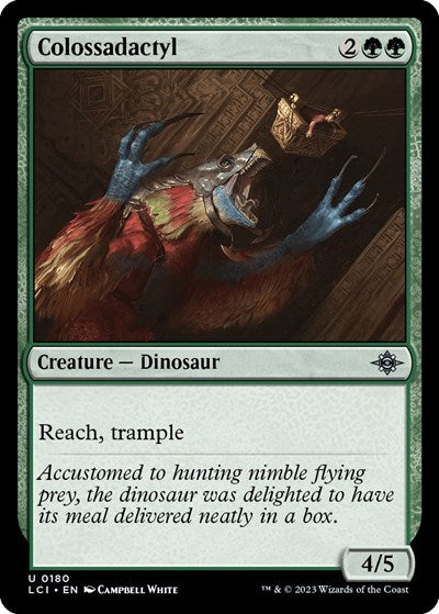 2023 Magic: The Gathering: The Lost Caverns of Ixalan (LCI) - Colossadactyl (#180, Uncommon) (, Near Mint)